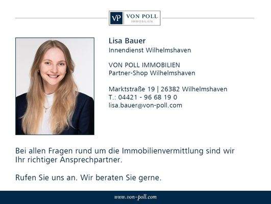 Digitale Visitenkarte Lisa Bauer