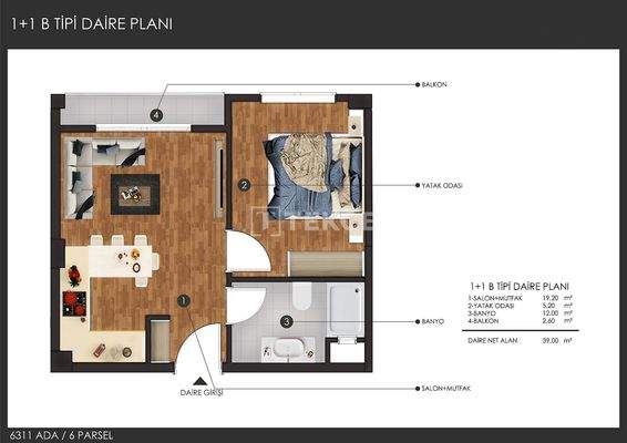 Apartments Situated within Nature in Bursa Nilüfer