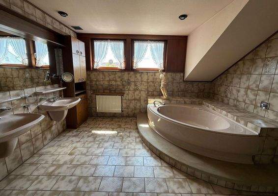 Masterbad mit 2 Waschbecken