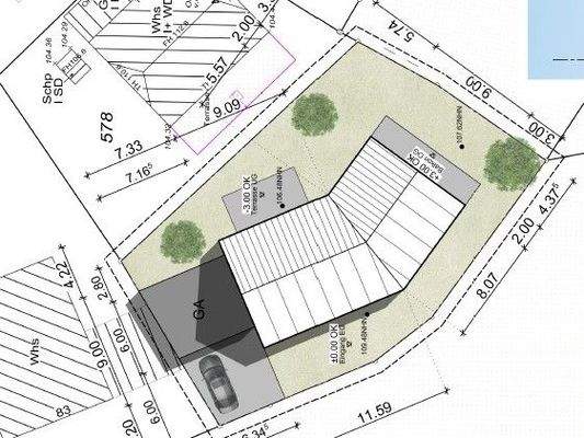 Grundriss Bebauungsvorschlag B