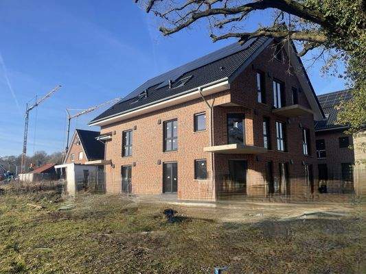 seitliche Ansicht hinteres Haus