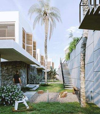 Villas with Sea Views in a Complex in North Cyprus Girne