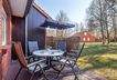 sonnige Terrasse