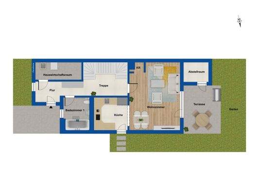 Grundriss Erdgeschoss