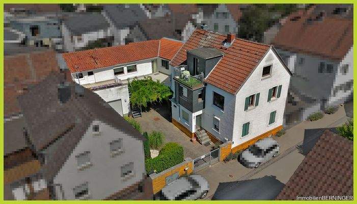 Anwesen Vogelperspektive