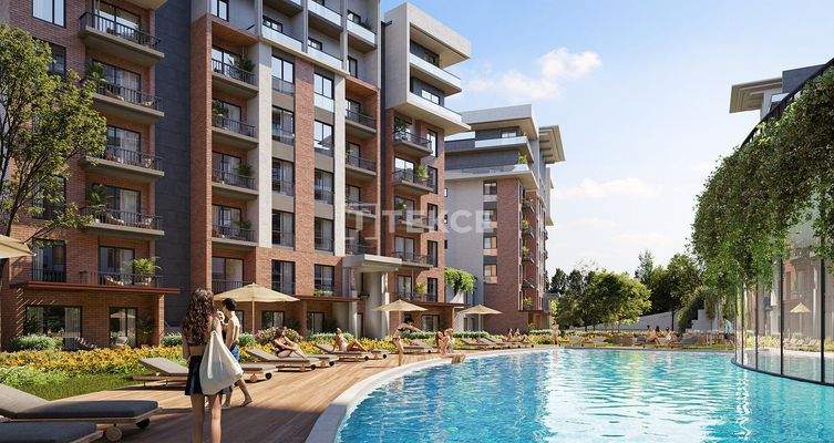 Flats in a Social Complex with Lake Views in Kocaeli
