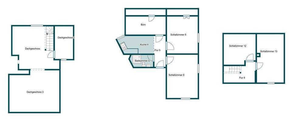 Grundriss Skizze 2.OG