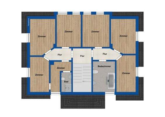 Grundriss Dachgeschoss