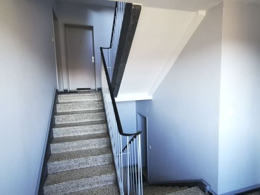 Gepflegtes Treppenhaus 