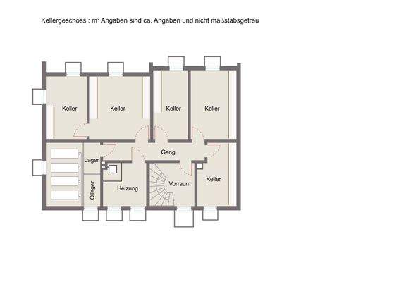 Grundriss Kellergeschoss