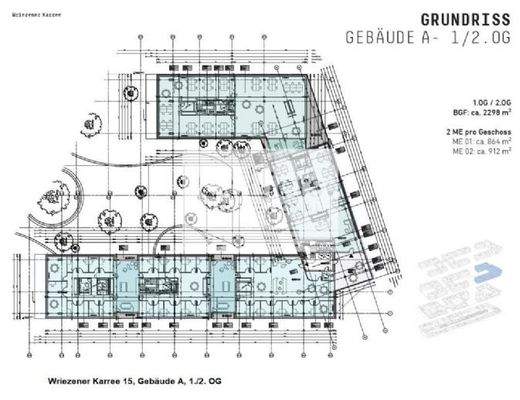 Wriezener Karree 15, Gebäude A, 1., 2. OG