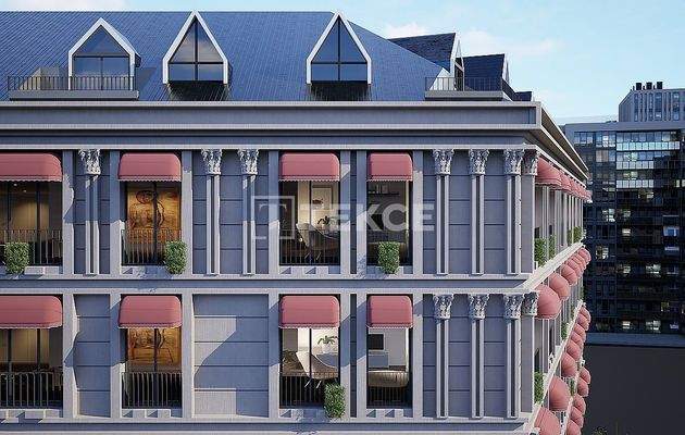 Apartments 400 Meters from the Metro in Kağıthane İstanbul