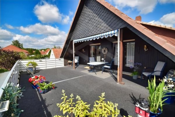 Dachterrasse mit Loggia