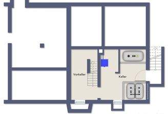 Grundriss beispielmöbliert Spitzboden