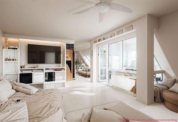 Wohn-/Schlafbereich KIKI