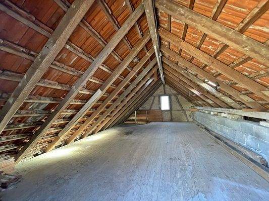 Dachboden über Scheune