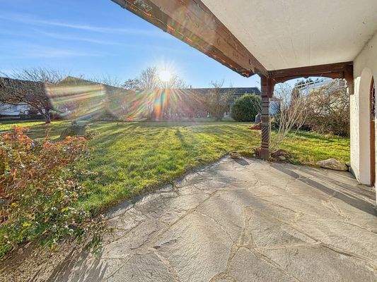 Überdachter Freisitz