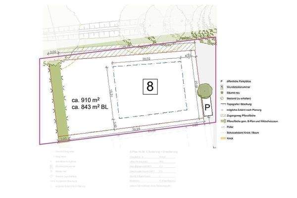 Lageplan Grundstück 8