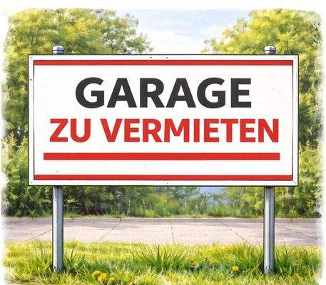 Garage zu vermieten!