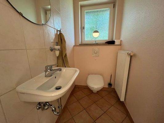 Gäste-WC Erdgeschoss