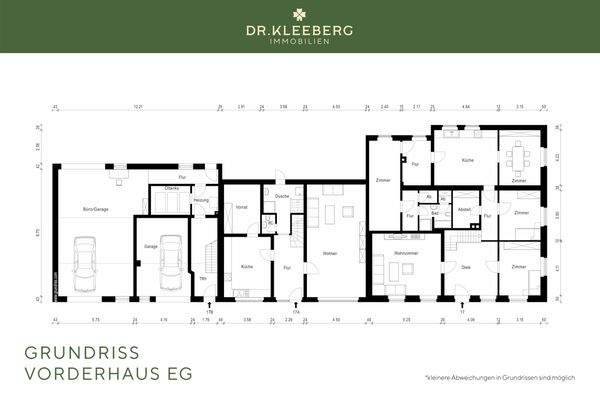 Grundriss Vorderhaus EG