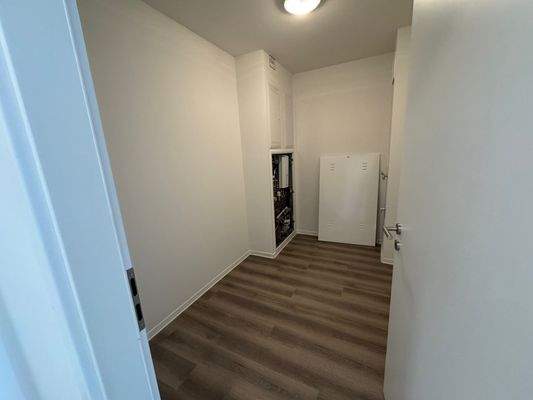 Lagerraum mit Technik