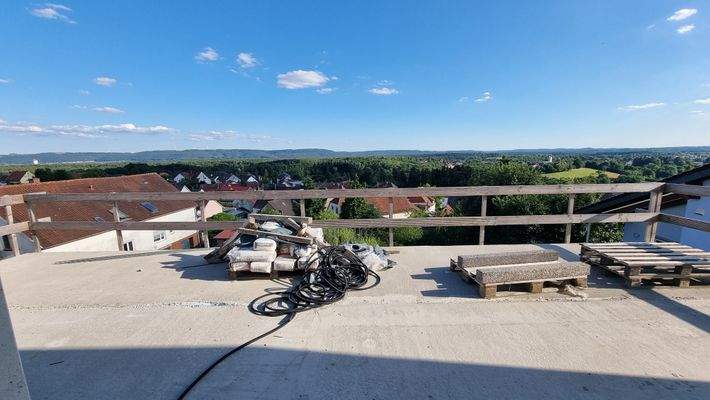 Ansicht Aussicht Dachterasse 2.OG