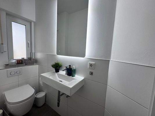 Teilansicht Gäste-WC