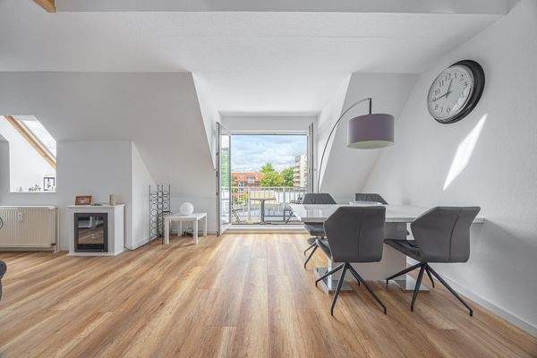 offener Wohn- Essbereich