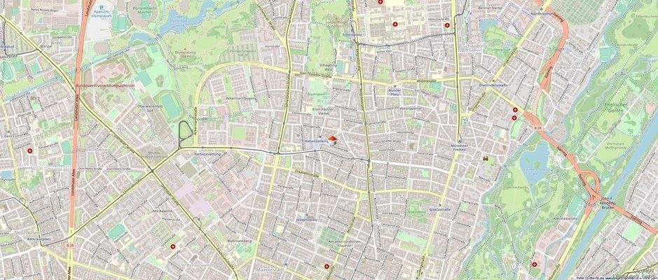 Ruhig &amp; mitten in Schwabing nahe dem Hohenzollernp