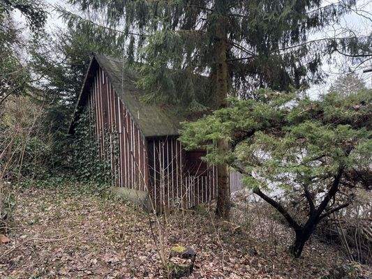 eines der Gartenhäuser