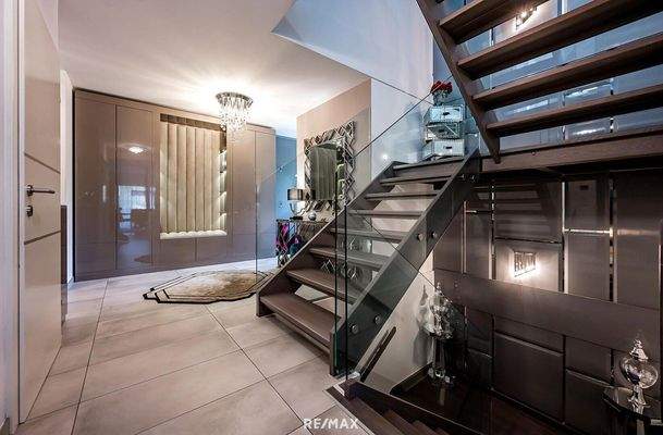 schöner Eingangsbereich