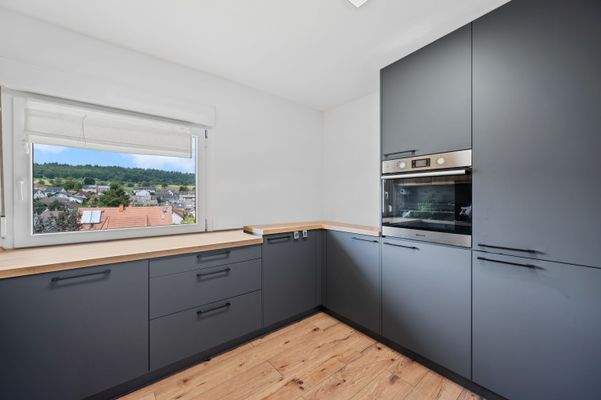 Küche mit Ausblick