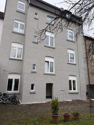 Rückansicht mit Innenhof