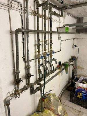 Detail Hausanschlußraum