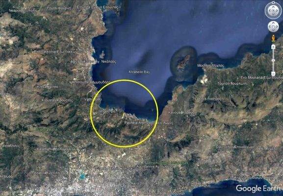 Kreta, Istro: Baugrundstück in Meeresnähe zum Verkauf