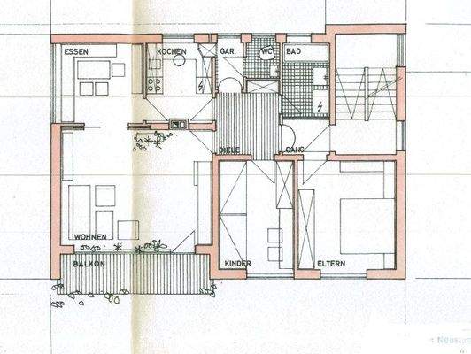 Grundriss Obergeschoss