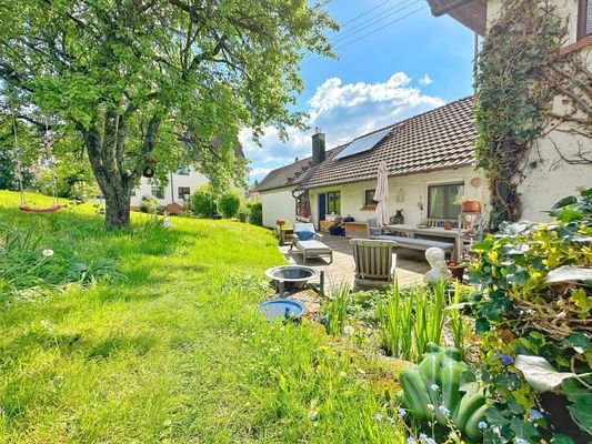 Blick zur Terrasse