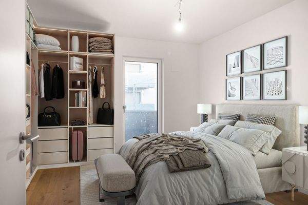 Schlafzimmer (Visualisierung)