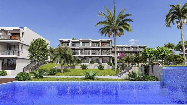 Apartments in a Complex Close to the Sea in North Cyprus Tatlısu