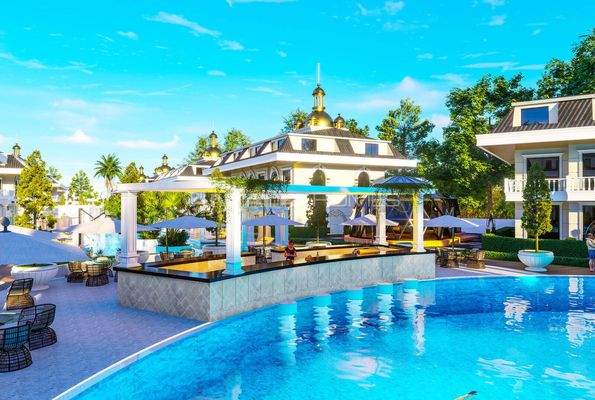 New Build Flats with Unique Design in Alanya Incekum