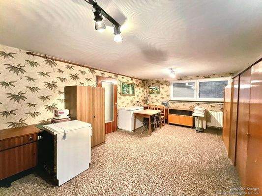 Hobbyraum Kellergeschoss