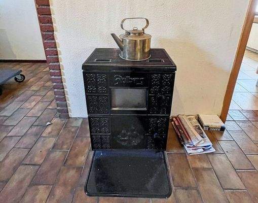 Kaminofen Eingangsbereich