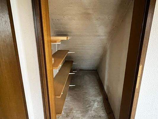 Abstellkammer in der EW