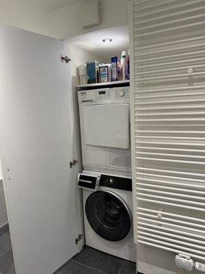 Stauraum für Waschmaschine- und Trockner