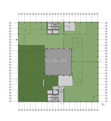 Kopfbau - Erdgeschoss