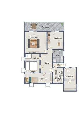 Grundriss Souterrain