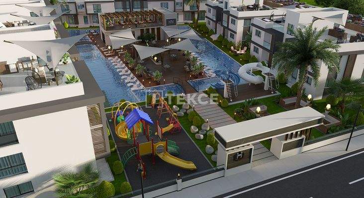 Apartments for Sale in a Fully Equipped Complex in Iskele Salamis