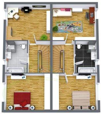 Obergeschoss Grundriss