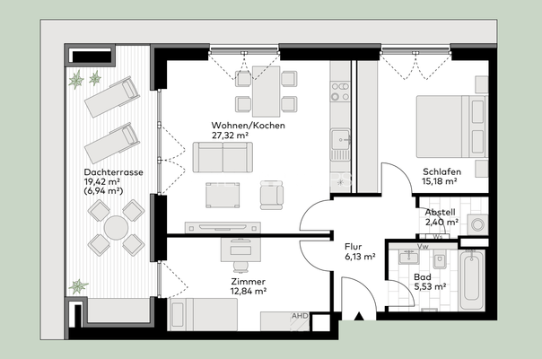 Grundrissskizze E.41